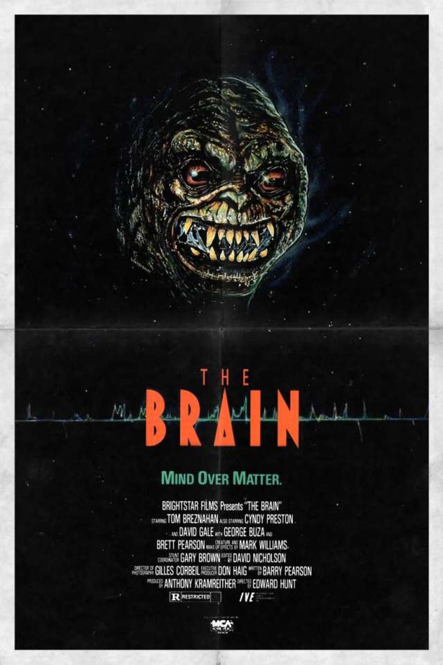 The Brain (1988) U.S. Scream Factory Blu-Ray Vs. U.K. 101 Films' Limited  Edition Blu-Ray (REGION LOCKED)